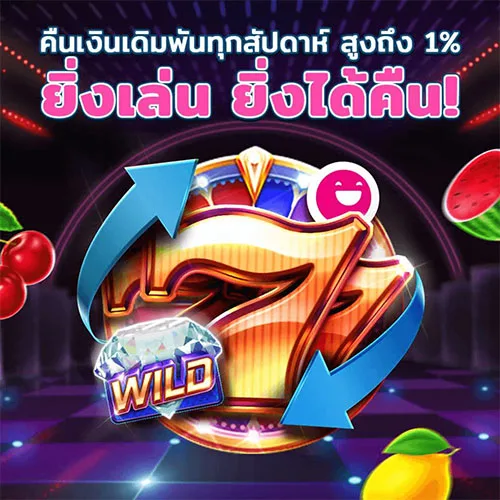 คืนเงินยอดเล่น